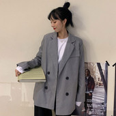 Aktuális női hosszú kabát szürke és fekete színben