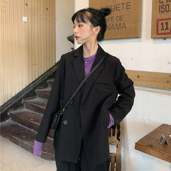 Aktuális női hosszú kabát szürke és fekete színben