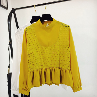 Bluza de dama cu decolteu rotund in doua culori