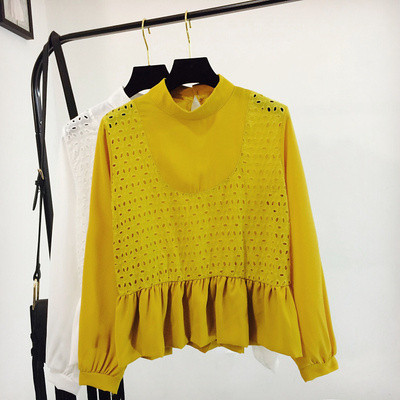 Bluza de dama cu decolteu rotund in doua culori