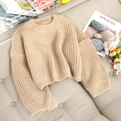 Γυναικείο casual πουλόβερ με οβάλ ντεκολτέ σε πέντε χρώματα