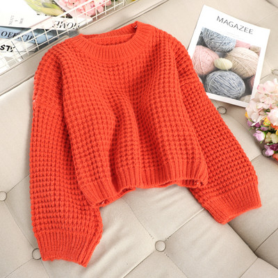 Γυναικείο casual πουλόβερ με οβάλ ντεκολτέ σε πέντε χρώματα