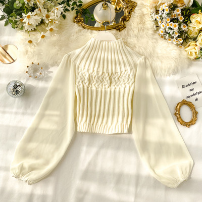 Pulover de dama cu decolteu O in mai multe culori