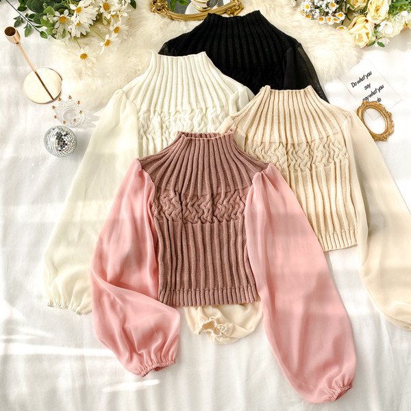 Pulover de dama cu decolteu O in mai multe culori