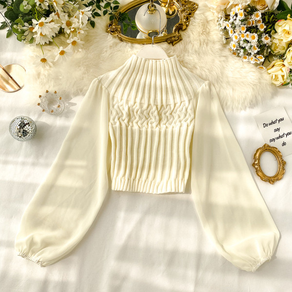 Pulover de dama cu decolteu O in mai multe culori