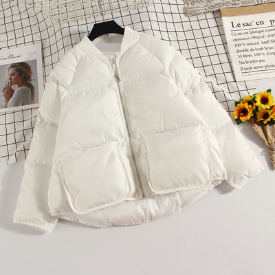 Női alkalmi kabát ovális nyakkivágással és cipzárral, három színben