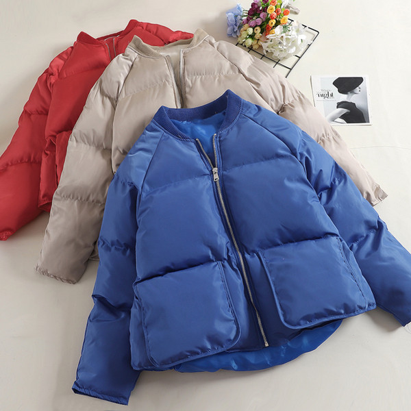 Női alkalmi kabát ovális nyakkivágással és cipzárral, három színben