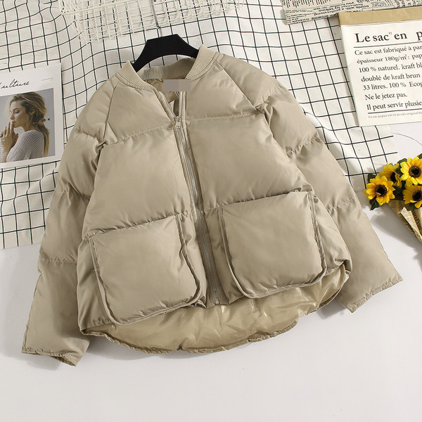 Női alkalmi kabát ovális nyakkivágással és cipzárral, három színben