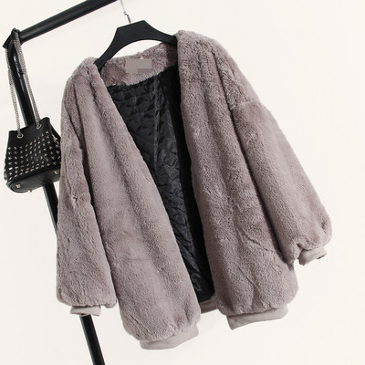 Απαλόγυναικείο μπουφάν χωρίς κουμπιά σε διάφορα χρώματα