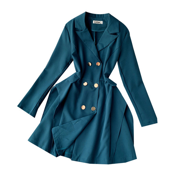 Új modell női kabát szabású modell különböző színekben gombokkal