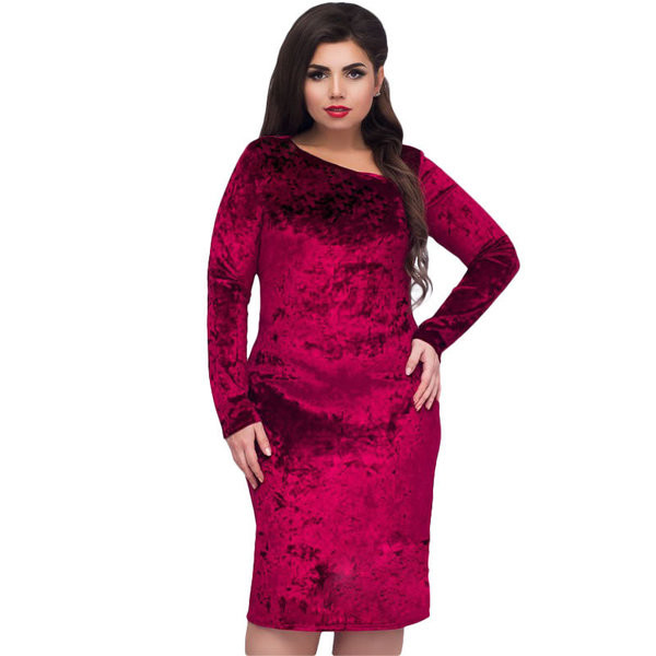 Rochie scurtă de damă elegantă, cu mâneci lungi, în albastru, roz și verde