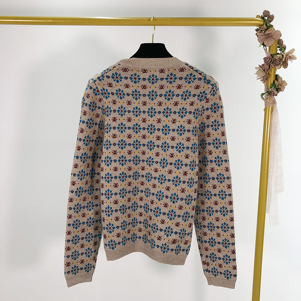 Női alkalmi mellény gombokkal és színes mintával - két színben