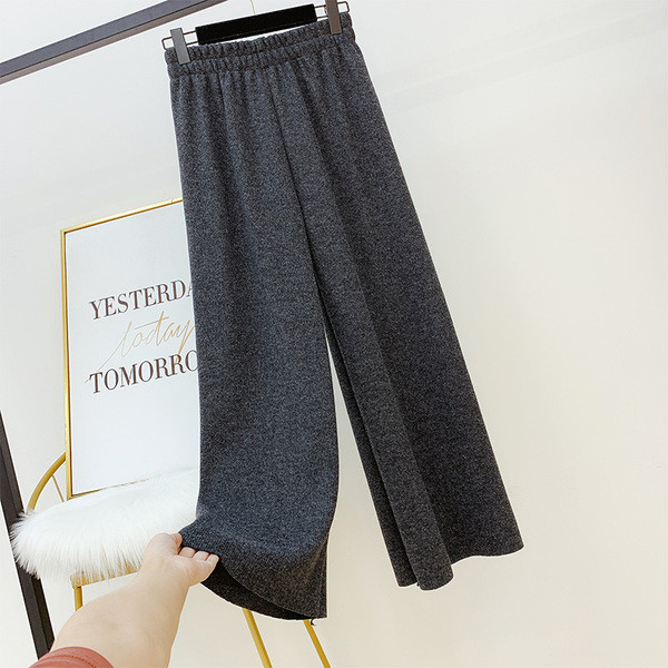 Alkalmi női nadrág gumírozással több színben