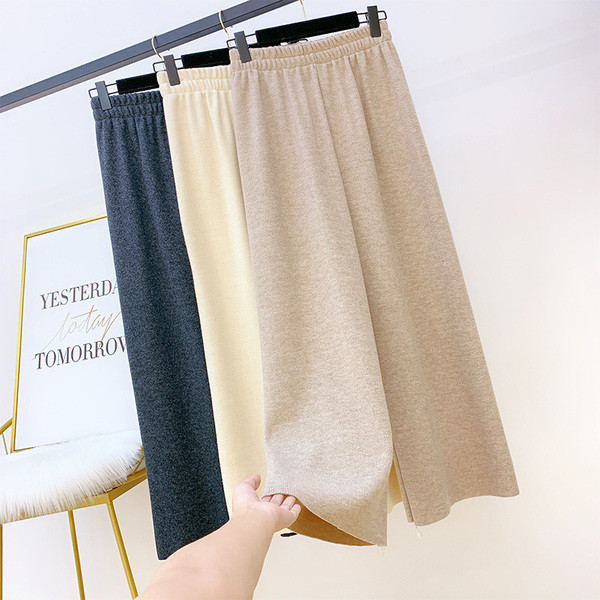 Alkalmi női nadrág gumírozással több színben