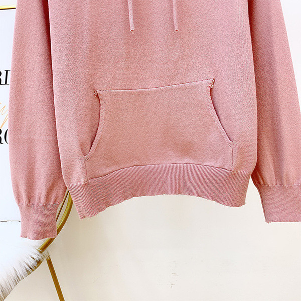 Casual γυναικεία φούτερ με κουκούλα σε διάφορα χρώματα