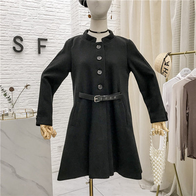 Νέο μοντέλο γυναικείο παλτό μοντέλο με ζώνη και κουμπιά σε διάφορα χρώματα