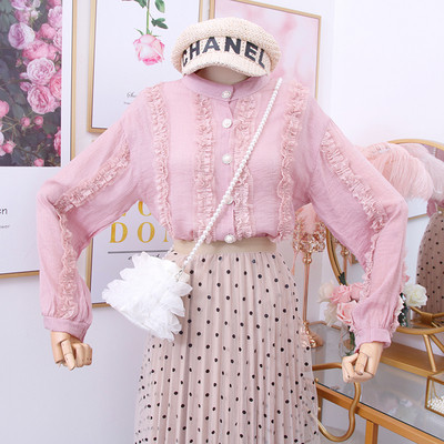 Cămașă modernă de damă cu decolteu O și nasturi - mai multe culori