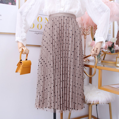 Νέο μοντέλο γυναικεία φούστα μοντέλο με τούλι σε διάφορα χρώματα