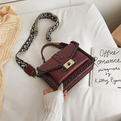 Geanta de dama moderna din piele ecologica cu doua manere