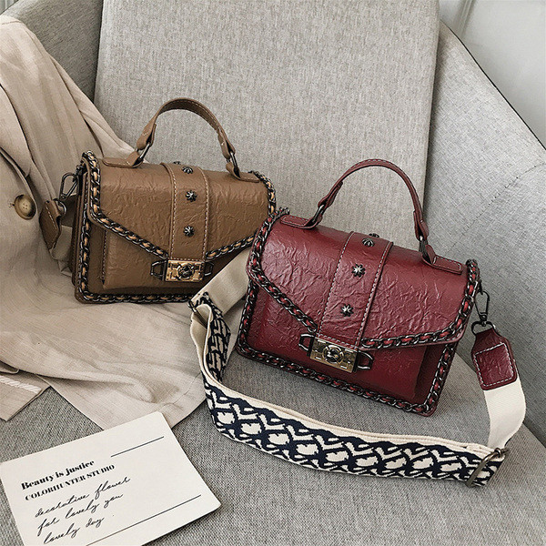 Geanta de dama moderna din piele ecologica cu doua manere