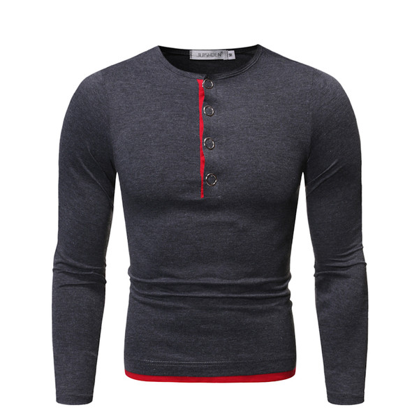 Bluză bărbătească modernă cu nasturi în trei culori
