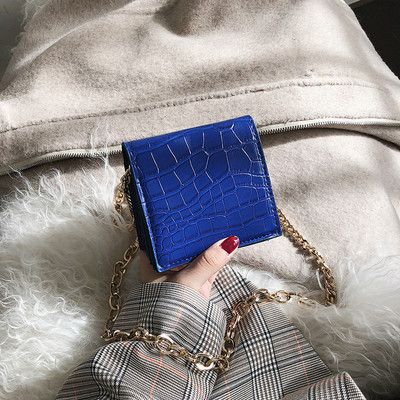 Κομψή γυναικεία έκο δερμάτινη τσάντα σε κίτρινο, μπλε, ροζ και μαύρο χρώμα