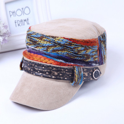 Modern női sapka napellenzővel, öt színben