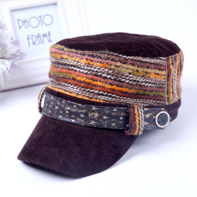 Modern női sapka napellenzővel, öt színben