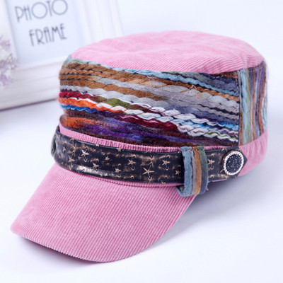 Modern női sapka napellenzővel, öt színben