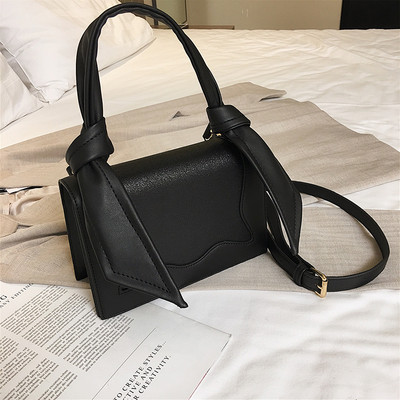 Geanta de dama eleganta cu manere scurte si lungi in rosu, negru, maro si roz