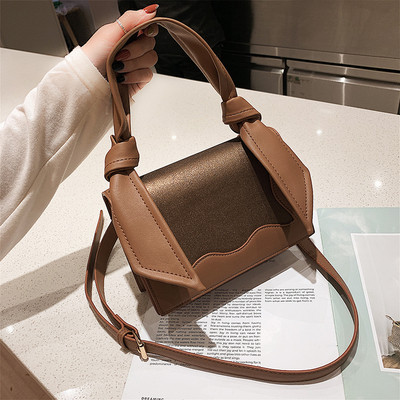 Geanta de dama eleganta cu manere scurte si lungi in rosu, negru, maro si roz