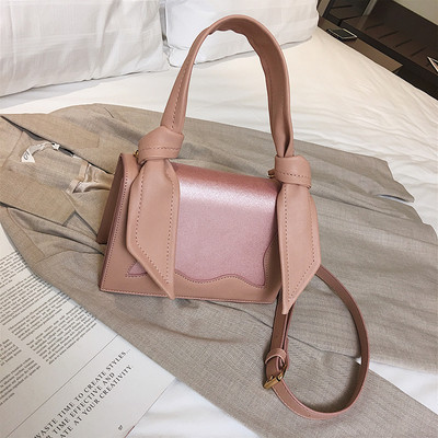 Geanta de dama eleganta cu manere scurte si lungi in rosu, negru, maro si roz