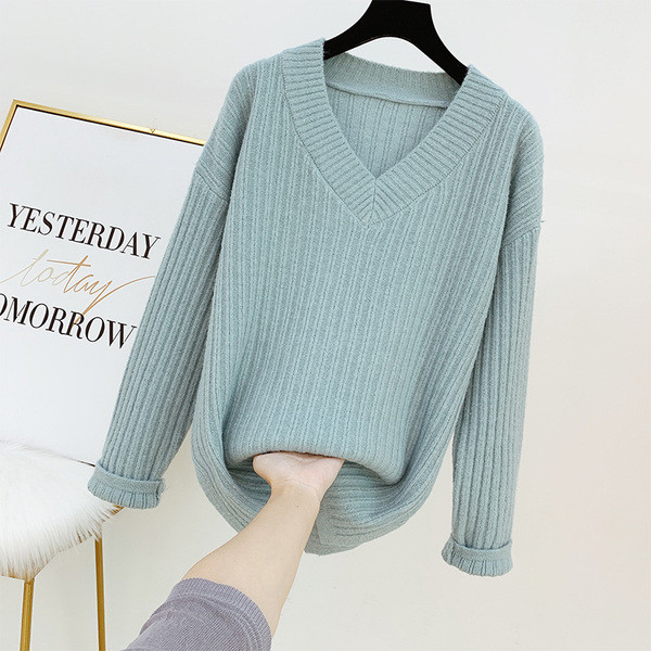 Μοντέρνο γυναικείο πουλόβερ γυναικών με κορδέλα σε διάφορα χρώματα