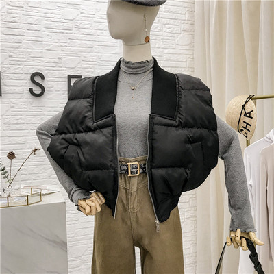 Νέο μοντέρνο γυναικείο γιλέκο με τσέπες σε τρία χρώματα