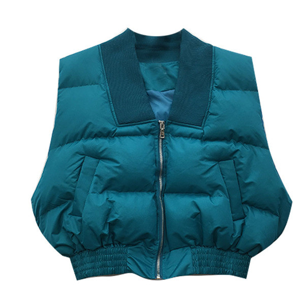 Νέο μοντέρνο γυναικείο γιλέκο με τσέπες σε τρία χρώματα