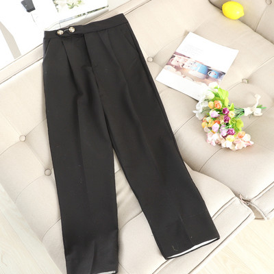 Pantaloni moderni de dama cu talie inalta in patru culori