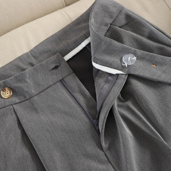 Pantaloni moderni de dama cu talie inalta in patru culori