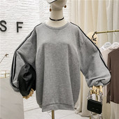 Bluză de damă casual cu margine pe mâneci în mai multe culori