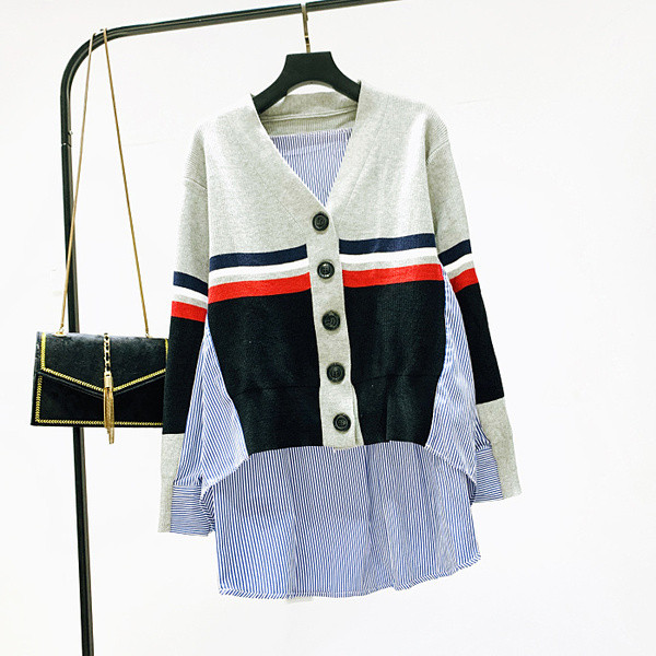 Camasa dama de toamna model asimetric in trei culori