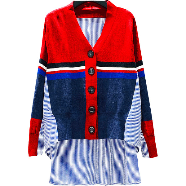 Camasa dama de toamna model asimetric in trei culori