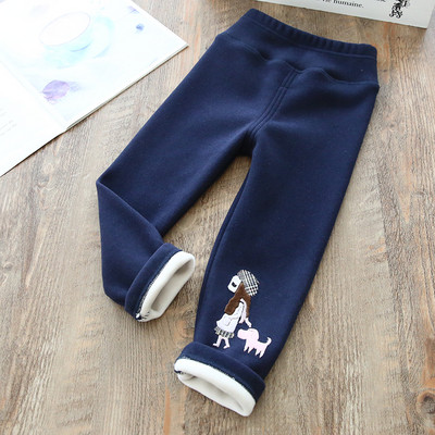 Modern gyerek leggings lányoknak több színben hímzéssel