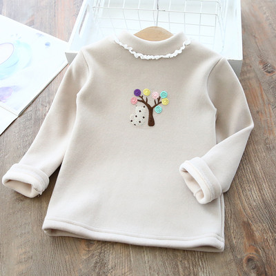 Μοντέρνο γυναικείο πουλόβερ με χαμηλό κολάρο  σε γκρι, κίτρινο και ροζ χρώμα