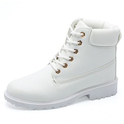 Μοντέρνες γυναικείες μπότες με ιμάντες σε έξι χρώματα