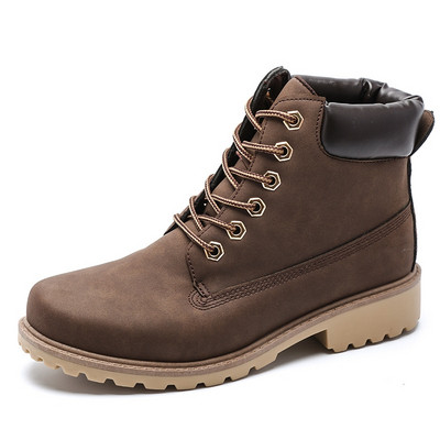 Μοντέρνες γυναικείες μπότες με ιμάντες σε έξι χρώματα