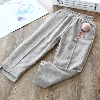 Model nou de pantaloni copii pentru fete cu buzunare