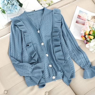 Modern női mellény spitz nyakkivágással és gombokkal