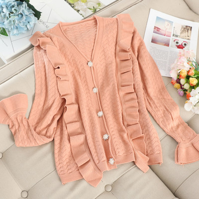 Modern női mellény spitz nyakkivágással és gombokkal