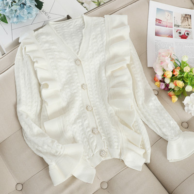 Modern női mellény spitz nyakkivágással és gombokkal