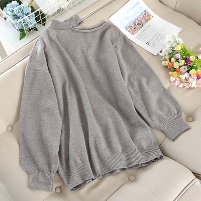 Női pulóver félmagas gallérral, három színben