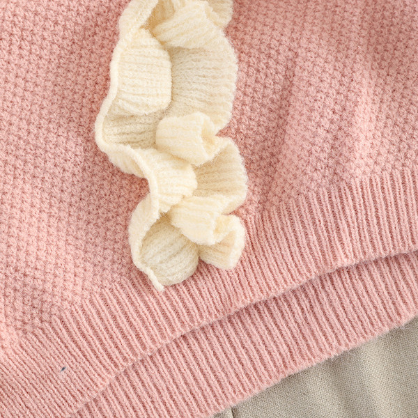 Μοντέρνο γυναικείο πουλόβερ  με λαιμόκοψη O σε διάφορα χρώματα